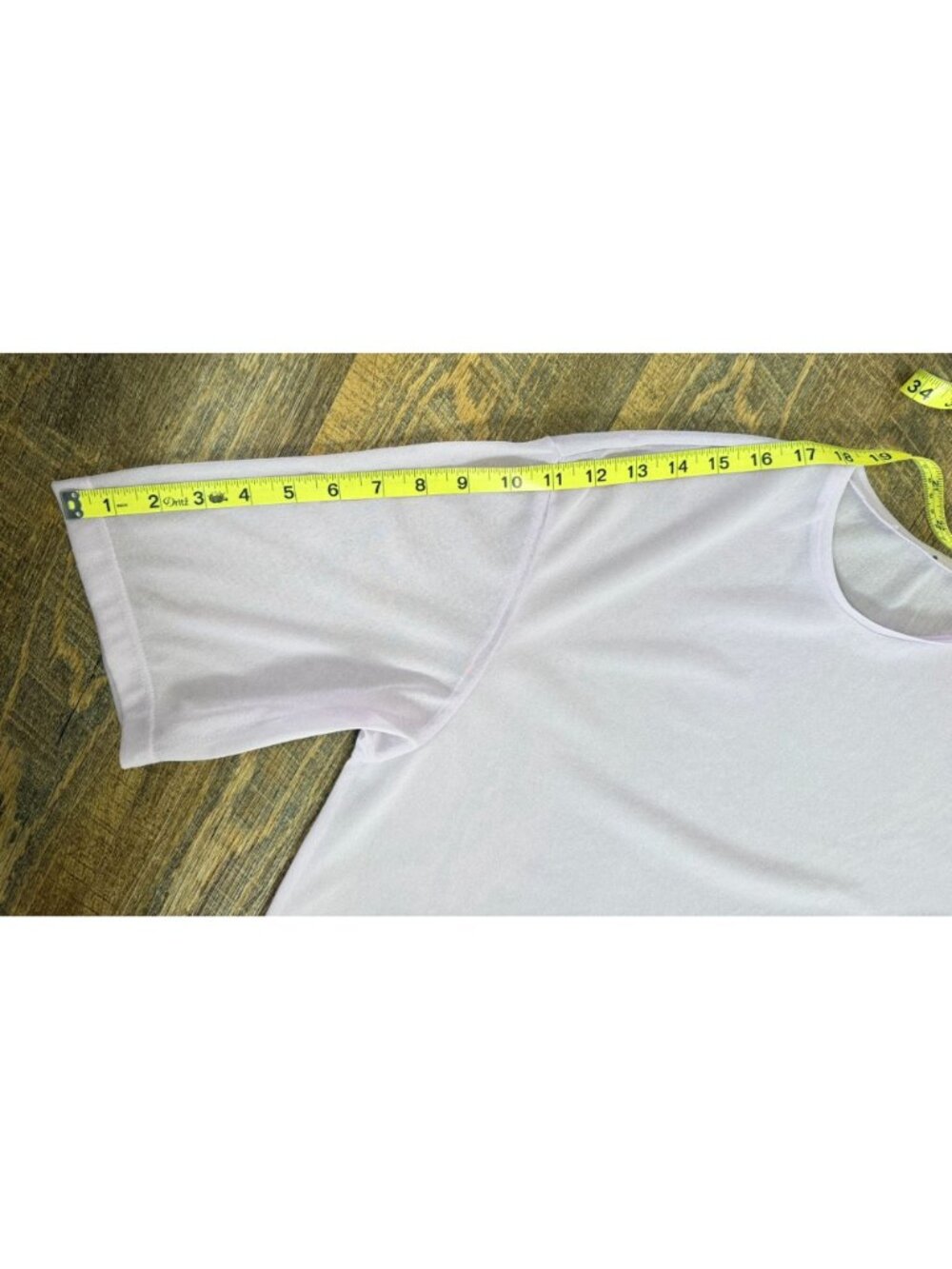 Tibi Sheer Gauze Easy T-Shirt Dusty Lavender Relaxed Fit Women’s - Picture 7 of 8